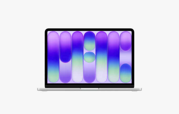 مک بوک نئو ۱۳ اینچ A18 Pro حجم 512GB SSD با رم 8GB نقره ای MHFC4